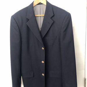 classic blue blazer